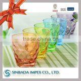 New Wholesale Colored Drinking Glass Wholesale Colored Glassware thumbnail-1