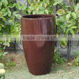 Fiberglass Garden Round Flower Planter thumbnail-5