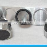 4pcs Stainless Steel Spice Jar With Holder Kitchenware thumbnail-1