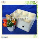 Hot Sale 2 Drawers 6 Compartments Wood Cash Tray thumbnail-3