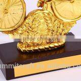 Custom Goldern Resin Bicycle Sports Trophies New Designs Award thumbnail-6
