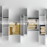 Corianfurniture Hi Macs made solid surface home bookcase