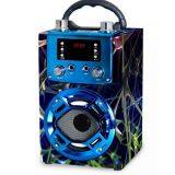 Portable Karaoke Wooden Bluetooth Speaker Box thumbnail-4