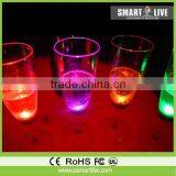 liquid active led champagne glass for party or celebralation