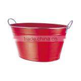 Ice Bucket With Handle Red thumbnail-1