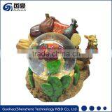 Unique Curious Tourist Attractions Desert Souvenir Camel Water Snow Globe thumbnail-2