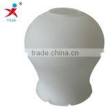 Supply glass lampshade, white paint outside coil dome light glass lamp shade