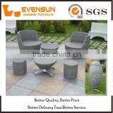 Patio Egg Shape Stacking Rattan Set Wicker Sofa Set Furniture thumbnail-1