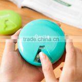 Macarons Color Plastic Round Pocket Weekly Pill Box 7 Day thumbnail-3