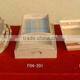 Handmade Small Pretty Poplar Wooden Food Tray thumbnail-1