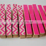 2017 Washi Tape Pegs Wooden Pegs Wedding Favour Pegs Made in China