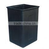 Durable Plastic Garbage Can PE Trash Bin Help Self-discipline thumbnail-2
