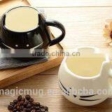Factory Directly Sell Black Cat Shaped Ceramic Mug thumbnail-2