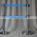 Retractable Belt Barriers With Double Belts in Various Colors thumbnail-4