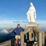 Outdoor Garden Decoration Stone Carving Life Size Virgin Mary Statues