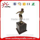 Wholesale New Design Custom Resin Swimming Trophy for Sale thumbnail-1