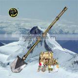 Newest Chinese Patented Outdoor Equipment Camping&Hiking Stainless Folding Survival Shovel as Hoe,axe,saw thumbnail-1