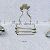 KMJ-1810 high quality suspender metal buckles with different sizes for bags usage