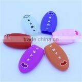 Nice 4 Buttons Silicone Car Key Cover , Remote Key Jackets for Infiniti thumbnail-1