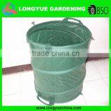 PE Material Pop up Garden Waste Bag With Carry Handles