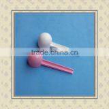 Custom Wholesale Promotional Pink White Plastic Ice Cream Spoons/OEM Your Own Design Plastic Spoons thumbnail-3