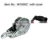 1000LB/450kg Trailer Part Winch With Cover thumbnail-1