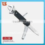 Stainless Steel Multi Wrench/multi Tools,multifunctional Tools Pocket Tool 15-3B thumbnail-1