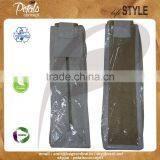 Jute Wine Bottle Bag With Wooden Cane Handle thumbnail-1
