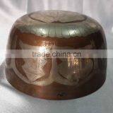 Best Selling Silver Plated High Rise Tibetan Meditation Singing Bowl thumbnail-3