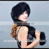 Hot Sale Russia High-grade Imitation Fur Lei Feng Ear Muff Cap Faux Fur Hat thumbnail-4