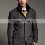 Wool High Quality Winter Warm Men Coat Made to Measure Overcoat. BCL030 thumbnail-1