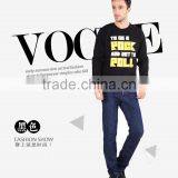 Adult O-neck Plain Polyester/cotton Sweatshirt Custom Wholesale From Ningbo China thumbnail-3