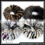 CX-E-11 Assorted Color Mink Fur Elastic Adult Hair Accessories thumbnail-2