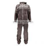 Wholesale High Quality Hooded Pajamas for Men Adult Onesie 100 Cotton thumbnail-3
