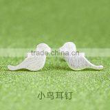 2016 Cute Birds Stud Earring Cuff, Whlosale Online Double Earrings, European Popular Earrings Stud thumbnail-1