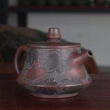 Clay Tea Pot 160ml Nixing Pottery Teapot Kung Fu Tea Set Family Use Pot thumbnail-3