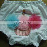 Wholesale Baby Bloomer Set Flower Bloomers thumbnail-1