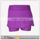 High Quality Dry Fit Wholesale Fashionable Sportwear Women Sexy Yoga Skirts Sport Running Shorts thumbnail-1