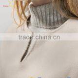 Women Winter Cashmere Wool Coats Ladies Short Coat thumbnail-3