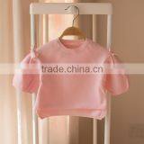 S32890W Children Knitted Sweater Girls Spring Cotton Casual Bowknot Pullover Sweater thumbnail-2