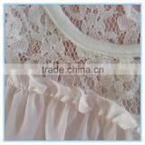 Children Girls Chiffon Printed Lace Sleeve t Shirt, Beautiful Girl t Shirt, Fancy Gril Short Sleeve t Shirt thumbnail-5