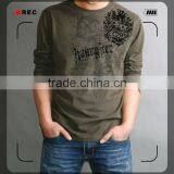 Mens Printed Cotton Long Sleeve Tshirts FM0104 thumbnail-1