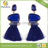 New Fringed Statement Earrings Tassel Multicolored Hot Fashion Drop Dangle Earrings Jewelry Women thumbnail-5
