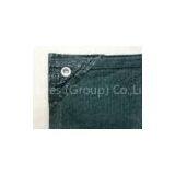 HDPE Plastic Fence Netting , Dark Green Reinforced Brise Vue