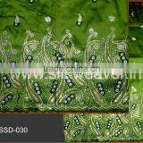 African Embroidered George Fabric