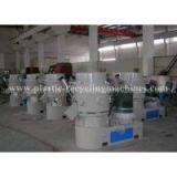 PP / PE films, PET flake Plastic Agglomerator waste recycling equipments