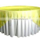 Wedding Organza Overlay and Table Linens