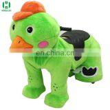 HI Plush Motorized Remote Control Duck Electric Ride on Animals thumbnail-4