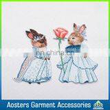 Custom Love Rabbit Embroidered Patches for Clothing Patch