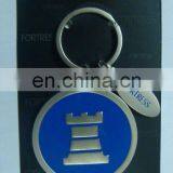 High Quality 2015 Hot Selling Custom Design Nickel Coin Holder Keychain With Gift Box, Promotional Gift Custom Logo OEM Key Ring